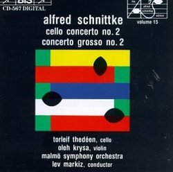 Alfred Schnittke: Cello Concerto No. 2; Concerto Grosso No. 2