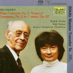 "Beethoven: Piano Concerto No. 5 (""Emperor""); Symphony No. 5 "