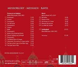 Messiaen: Cateyodjaya; Mussorgsky: Pictures at an Exhibition; Ravel: Miroirs