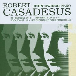 Casadesus: 24 Preludes, Op. 5; Impromptu Op. 67 No. 4; Toccata Op. 40; etc...