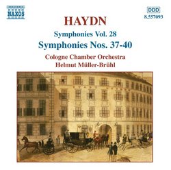 Haydn: Symphonies Nos. 37 - 40
