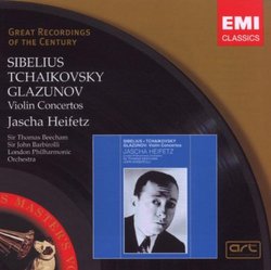 Sibelius, Tchaikovsky, Glazunov: Violin Concertos