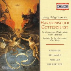 Telemann: Harmonischer Gottesdienst, Cantatas for Easter & Pentecost