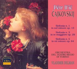 Pëtr Il'ic Cajkovskij: Sinfonias Nos. 1, 3 & 5