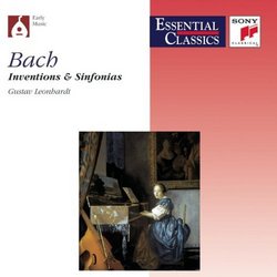 Johann Sebastian Bach: Inventions, BWV 772-786 & Sinfonias, BWV 787-801 - Gustav Leonhardt