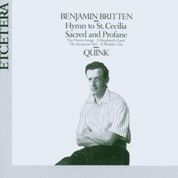 Benjamin Britten: Hymn to St. Cecilia; Sacred and Profane