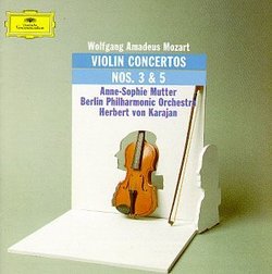 Mozart: Violin Concertos Nos. 3 & 5