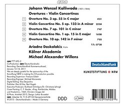 Johann Wenzel Kalliwoda: Overtures - Violin Concertinos