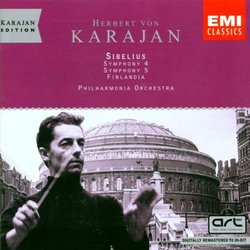 Karajan Edition - Sibelius: Symphonies, Nos. 4 & 5 Etc.