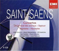 Saint-Saens: Concertos; Carnaval des Animaux; Etc.