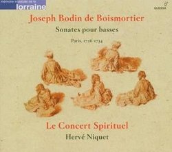 Joseph Bodin de Boismortier: Sonates pour basses