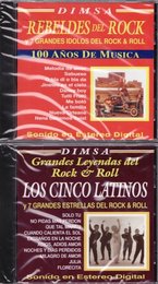 Los Rebeldes Del Rock Y LOS Cinco Latinos 2 Cd's [Import]varios Artistas