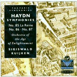 Franz Joseph Haydn: Symphonies No. 85 "La Reine de France", No. 86 & No. 87 - Orchestra of the Age of Enlightenment