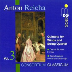 Reicha: Quintets for Winds & String Quartet, Vol. 3