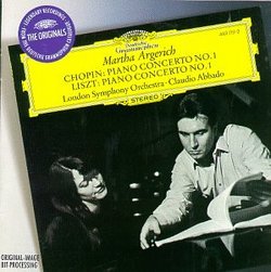 Chopin, Liszt: Piano Concertos / Martha Argerich, London Symphony Orchestra