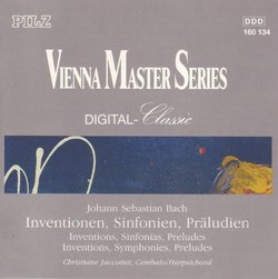 Bach: Inventions, Sinfonias, Preludes
