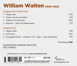 Walton: Symphonies Nos.1 & 2