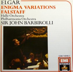 Elgar: Variations of Enigma Op. 36 & Falstaff in C minor Op. 68