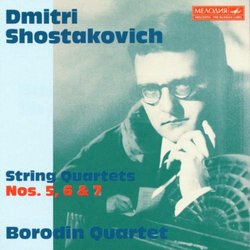 Shostakovich: String Quartets Nos. 5-7