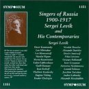 Singers of Russia 1900-1917