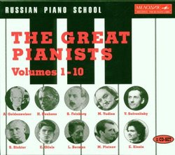 Great Pianists 1-10