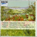 Hindemith: Sonata In E / Beethoven : Sonata,Op.12 / Brahms: Sonata, Op.108 (Koch)