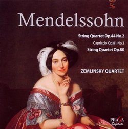 Mendelssohn: String Quartets Nos. 4 & 6, Capriccio