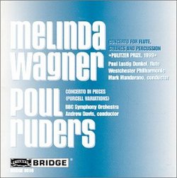 Melinda Wagner: Concerto for Flute, Strings, and Percussion; Poul Ruders: Concerto in Pieces (Purcell Variations)