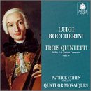 Boccherini: Three Quintets, dedicated to the French Nation, Op. 57 (G414, G415 & G418) /Cohen * Quatuor Mosaiques