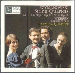 Szymanowski: String Quartets; Webern: Langsamer Satz