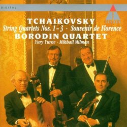 Tchaikovsky: String Quartets Nos. 1 - 3/Souvenir De Florence