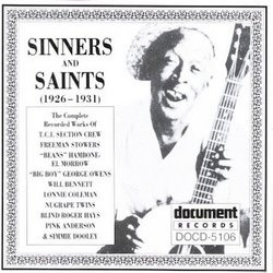Sinners And Saints: 1926-1931