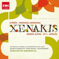 20th Century: Xenakis - Atrees / Nomos Alpha
