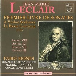 Premier Livre De Sonates