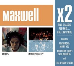 X2: Embrya / Maxwell Mtv Unplugged by Maxwell (2011) Audio CD