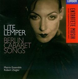 Ute Lemper - Berlin Cabaret Songs