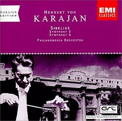 Karajan Edition - Sibelius: Symphonies Nos. 2 & 5