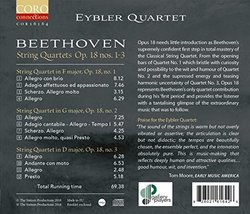 Beethoven: String Quartets Op. 18 1-3