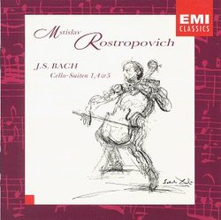 Bach: Cello Suites Nos. 1, 4, 5