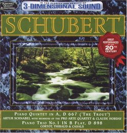 Schubert: Trout Quintet & Piano Trio No 1/Var