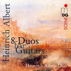 Heinrich Albert - Eight Duos for Guitar (MDG)