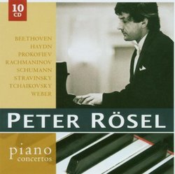Peter Rösel plays Various Piano Concertos [Box Set]