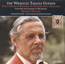 Alfred Deller sings Folk Songs & Ballads of Elizabethan England - Wraggle Taggle Gypsies (Vanguard)