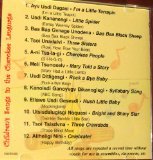 Children's Songs in the Cherokee Language