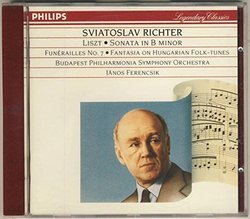 Sviatoslav Richter plays Liszt: Sonata in B Minor, Funérailles, Hungarian Fantasy