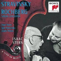 Stravinsky: Violin Concerto / Rochberg: Violin Concerto / Stern / Previn