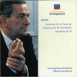 Haydn: Symphonies Nos. 94, 96 & 97