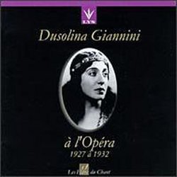 Dusolina Giannini a l'Opera (1927 a 1932)