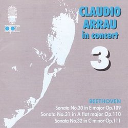 Claudio Arrau in Concert, Vol. 3