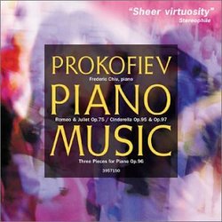 Prokofiev: Piano Music: Romeo & Juliet / Cinderella